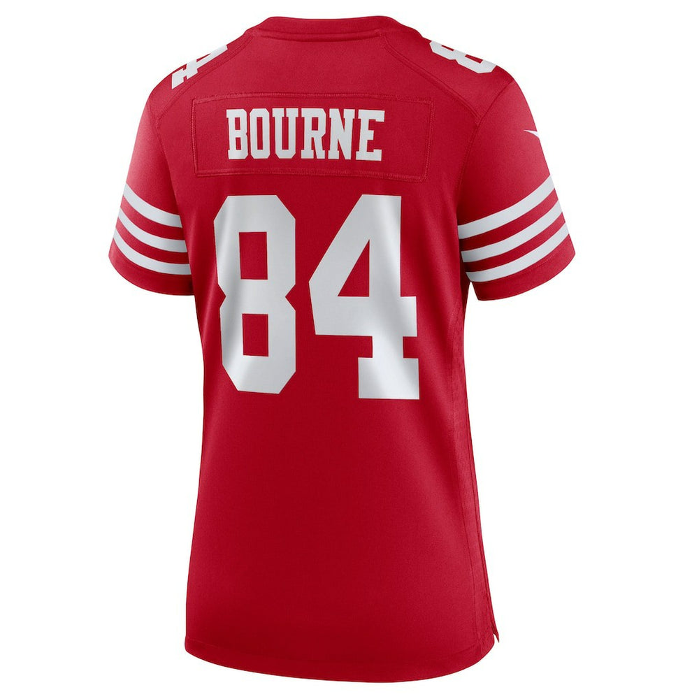 Kendrick Bourne San Francisco 49ers Women's Team Game Jersey - Scarlet - Nike