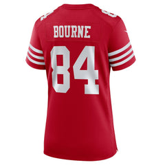 Kendrick Bourne San Francisco 49ers Women's Team Game Jersey - Scarlet - Nike