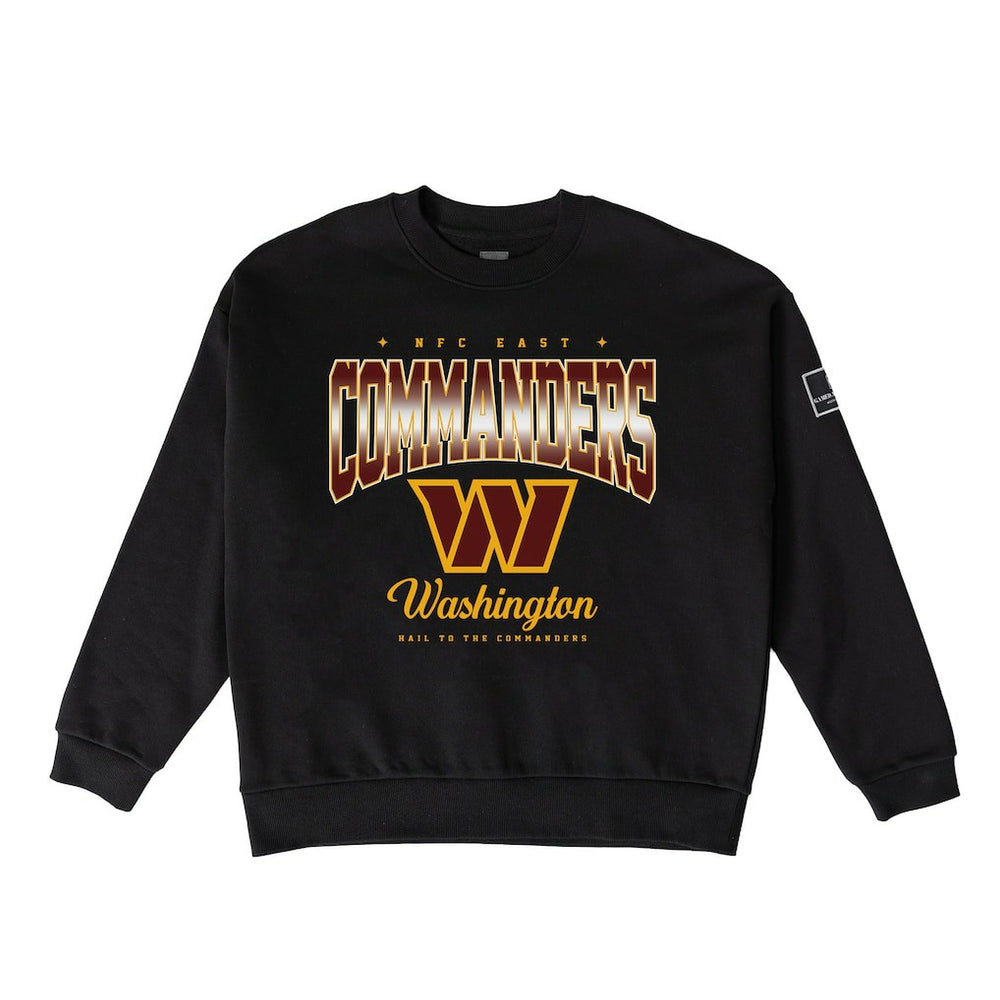 Washington Commanders Gameday Couture Women's Powerhouse Play Premium Fleece Sweatshirt - Black - NFL