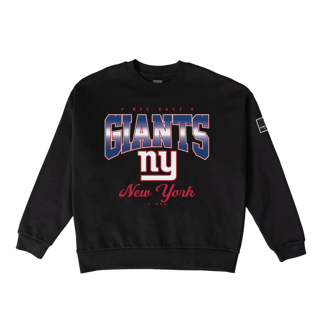 New York Giants Gameday Couture Women's Powerhouse Play Premium Fleece Sweatshirt - Black - NFL