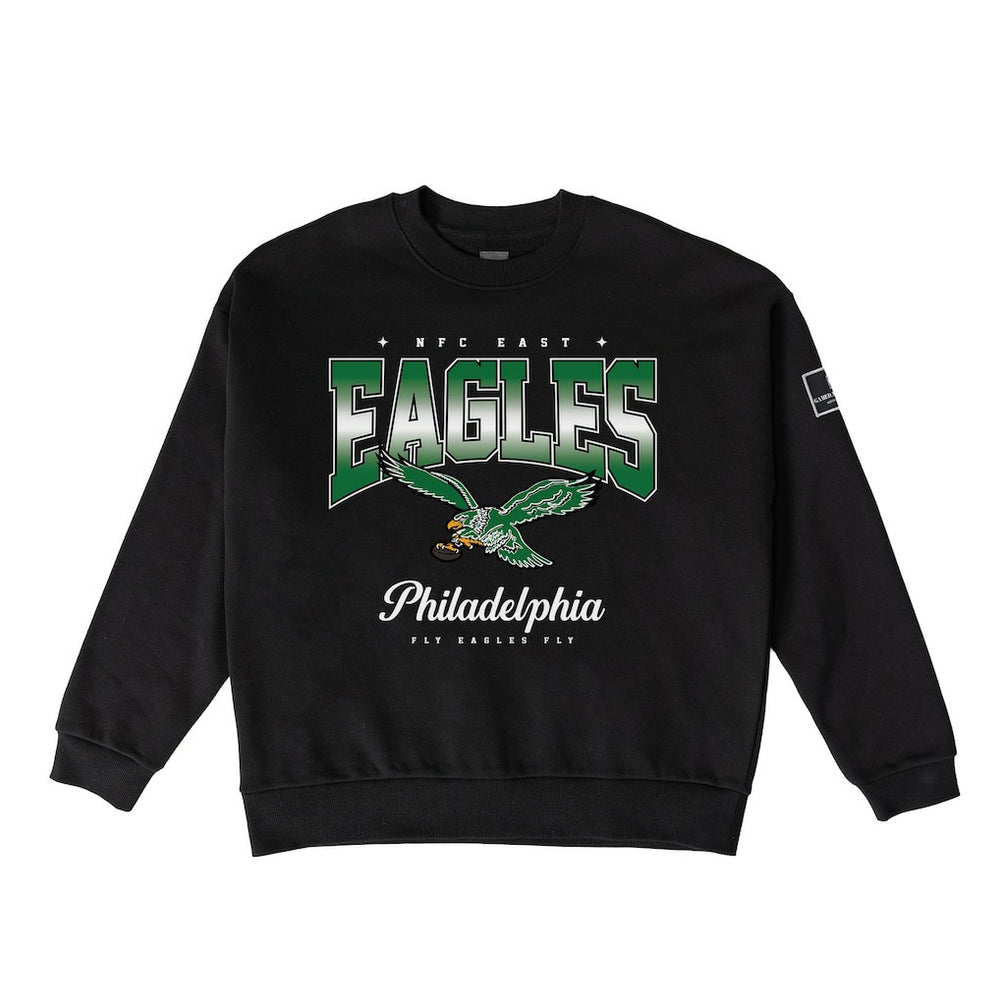 Philadelphia Eagles Gameday Couture Women's Powerhouse Play Premium Fleece Sweatshirt - Black - NFL