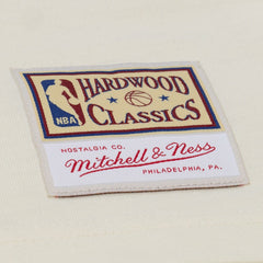 Mitchell & Ness Minnesota Timberwolves Hardwood Classics Chainstitch Premium T-Shirt Cream
