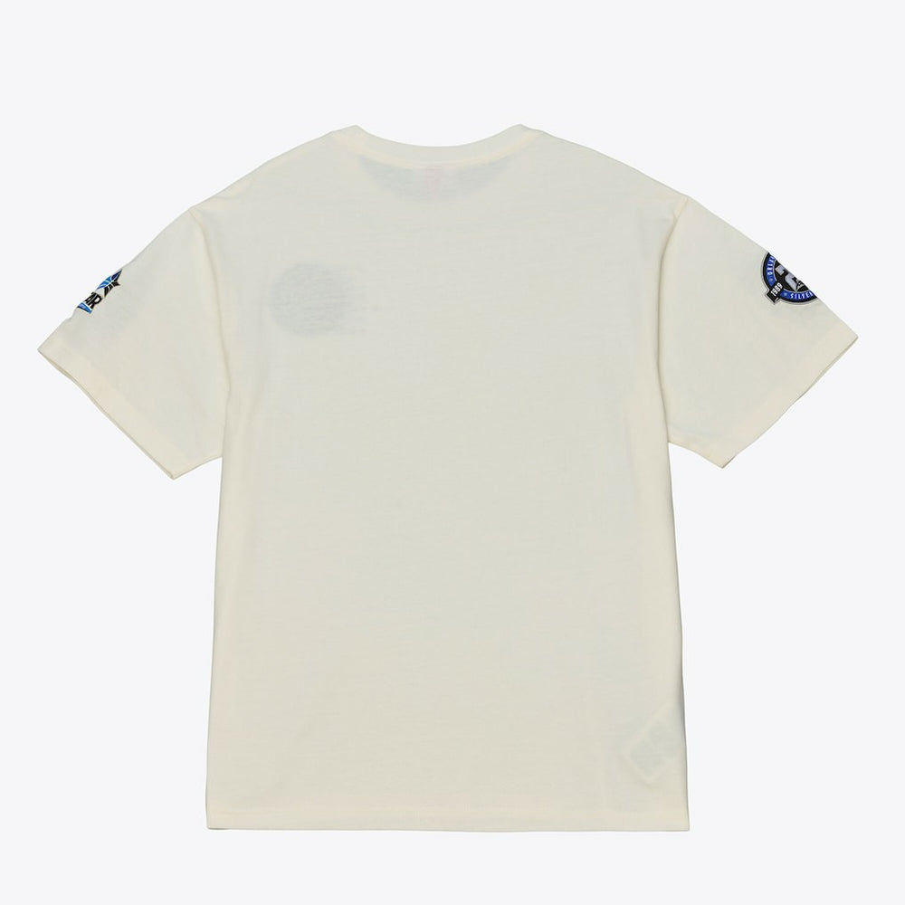 Mitchell & Ness Orlando Magic Hardwood Classics Chainstitch Premium T-Shirt Cream