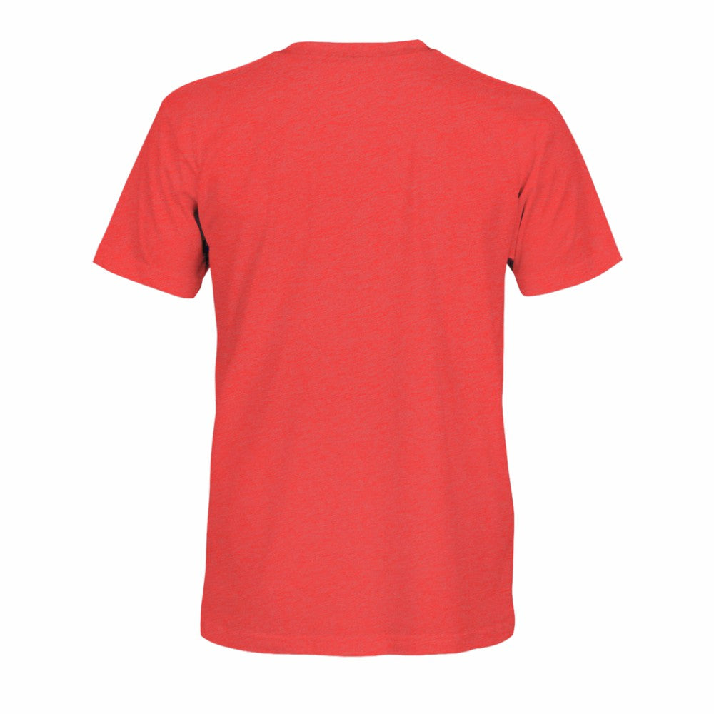 Arsenal 1863FC Mono Badge Vintage Tri-Blend T-Shirt Red