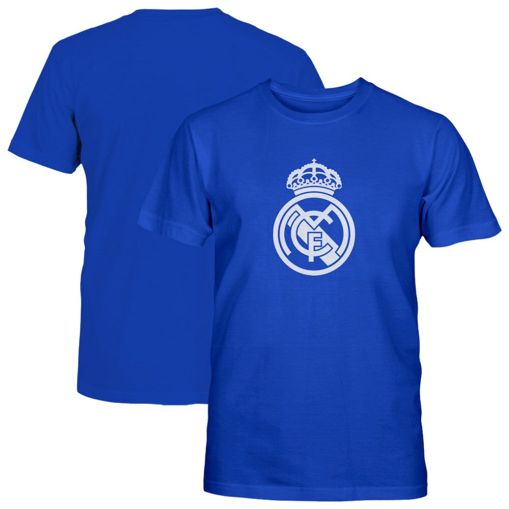 Real Madrid 1863FC Youth Mono Badge T-Shirt Blue