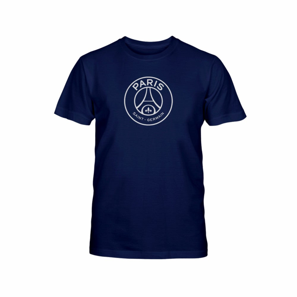 Paris Saint-Germain 1863FC Youth Mono Badge T-Shirt Navy