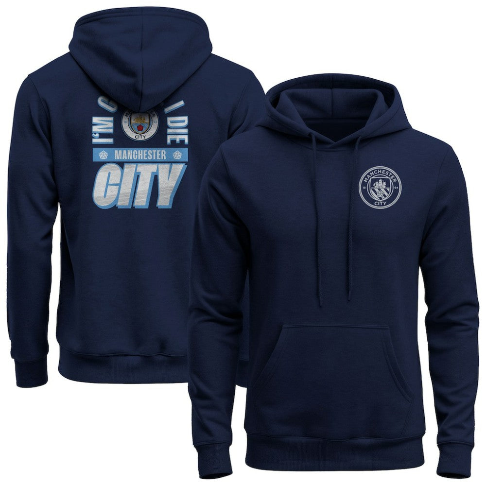 Manchester City 1863FC True Glory Fleece Hoodie Navy