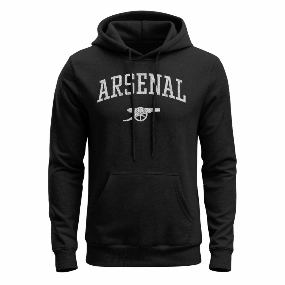Arsenal 1863FC Athletic Wordmark Fleece Hoodie Black