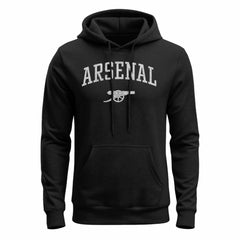 Arsenal 1863FC Athletic Wordmark Fleece Hoodie Black
