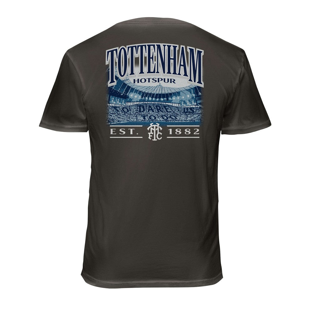 Tottenham Hotspur 1863FC Wordmark Cotton T-Shirt Gray