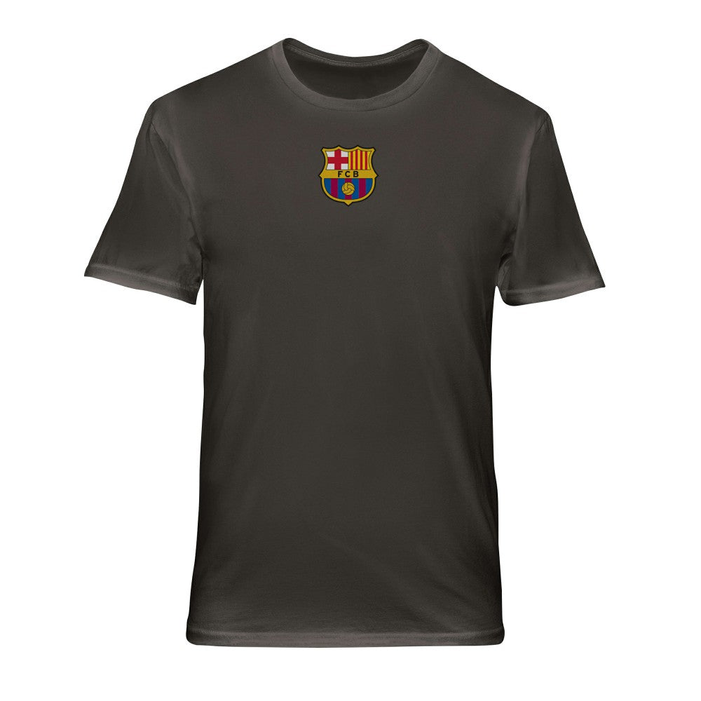 Barcelona 1863FC Wordmark Cotton T-Shirt Gray