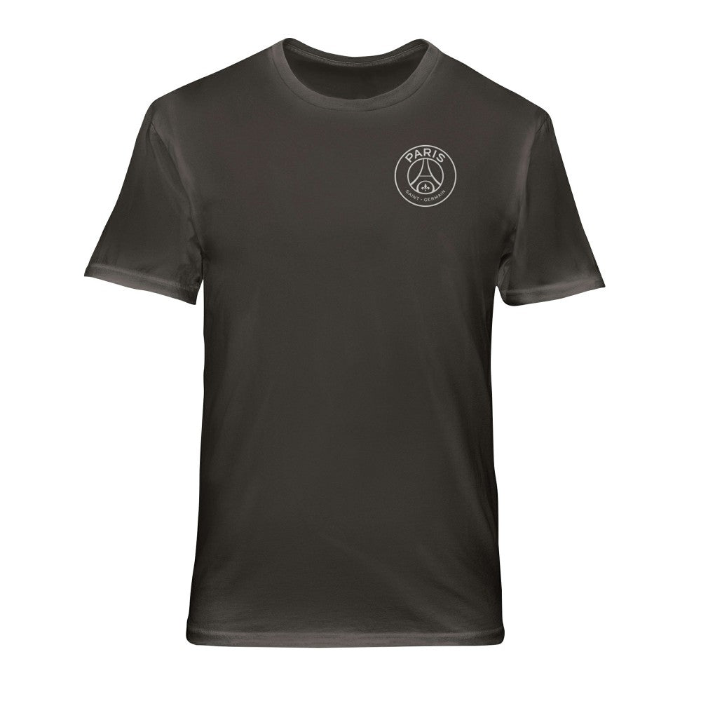 Paris Saint-Germain 1863FC Wordmark Cotton T-Shirt Gray