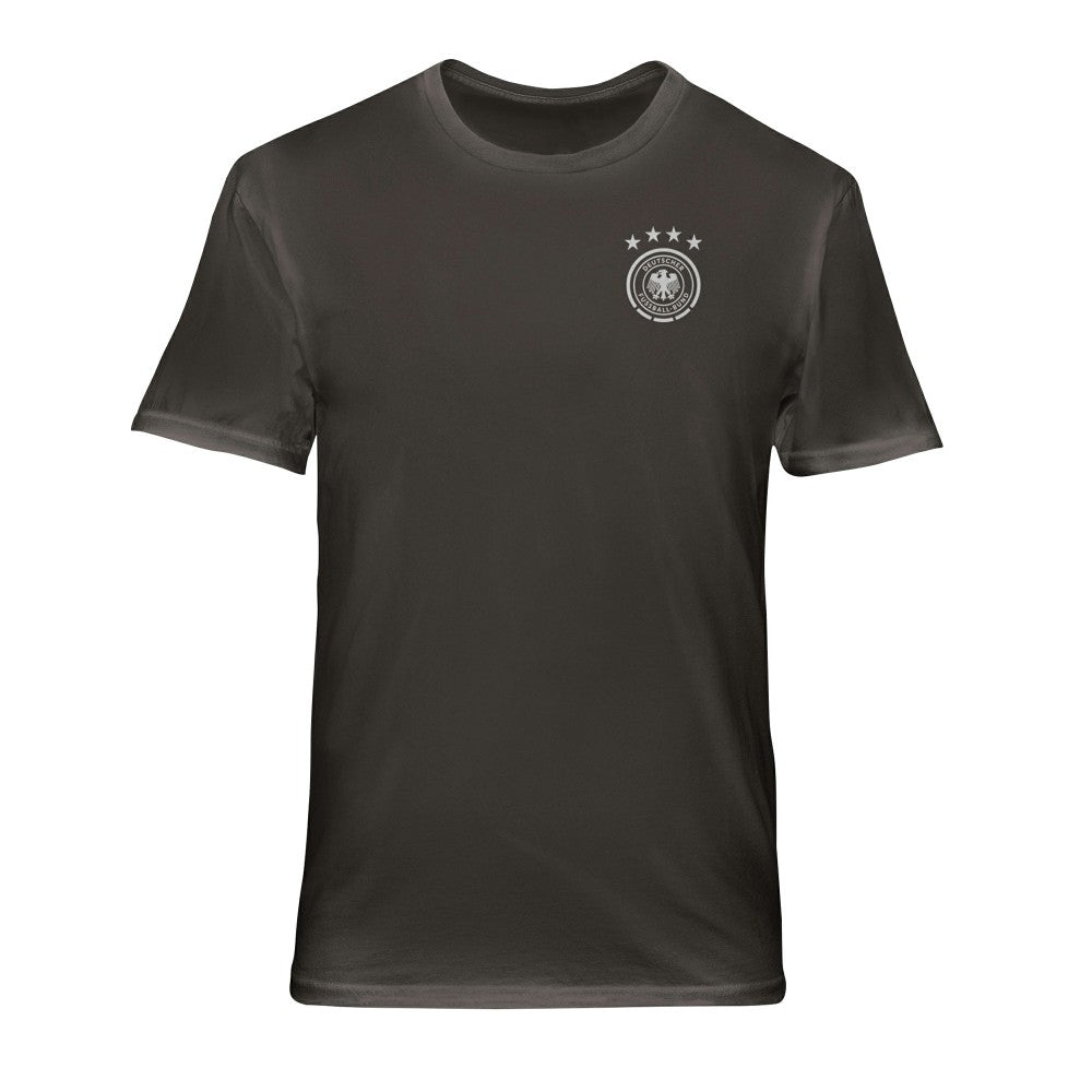 Germany National Team 1863FC Wordmark Cotton T-Shirt Gray
