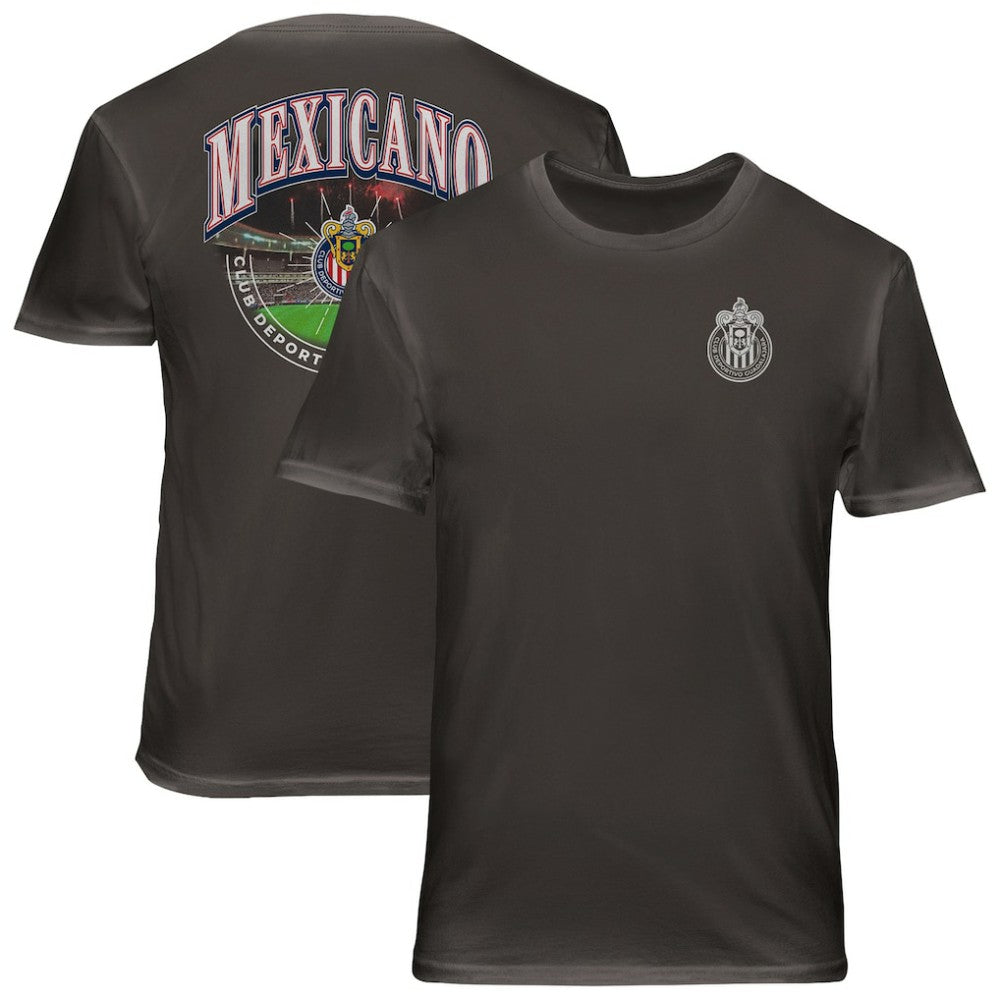Chivas 1863FC Wordmark Cotton T-Shirt Gray