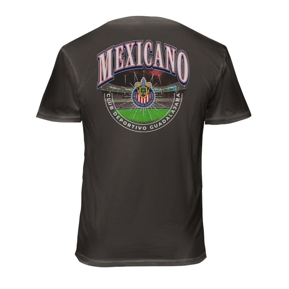 Chivas 1863FC Wordmark Cotton T-Shirt Gray