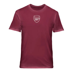 Arsenal 1863FC Back Wordmark Soft Wash T-Shirt Red