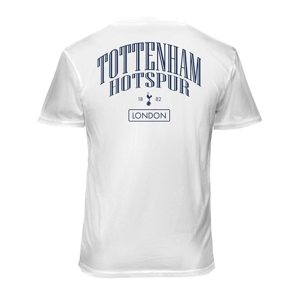 Tottenham Hotspur 1863FC Back Wordmark Soft Wash T-Shirt White