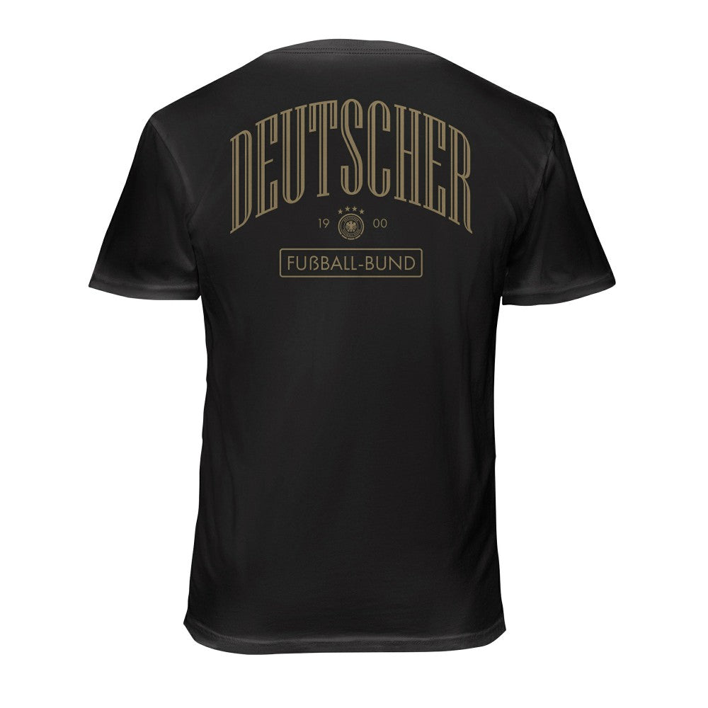 Germany National Team 1863FC Back Wordmark Soft Wash T-Shirt Black