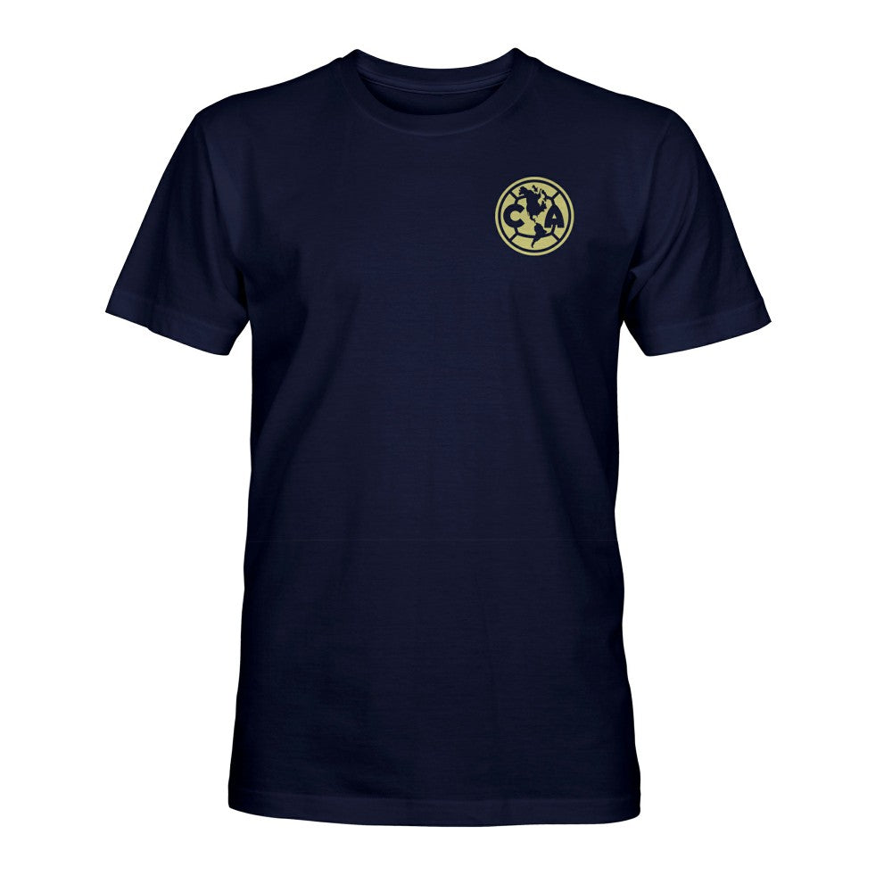 Club America 1863FC True To Glory Heavyweight T-Shirt Navy
