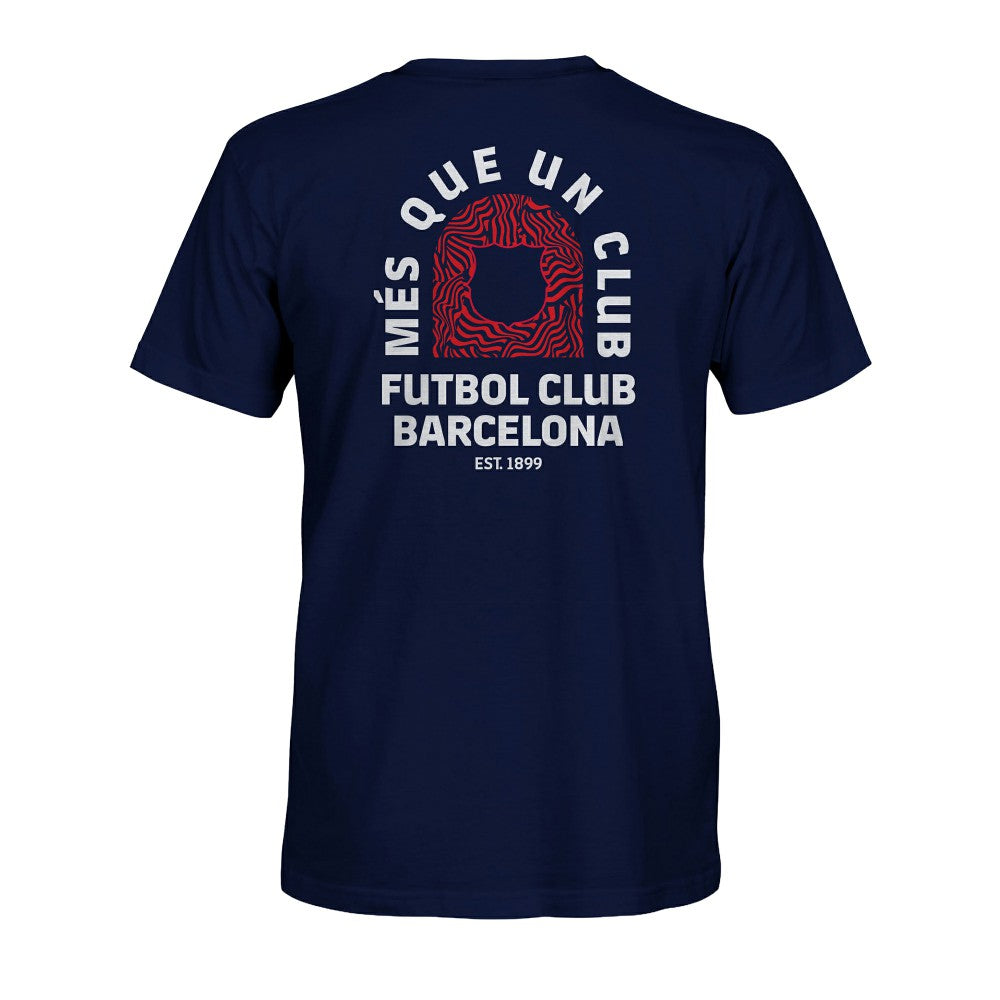 Barcelona 1863FC True To Glory Heavyweight T-Shirt Navy