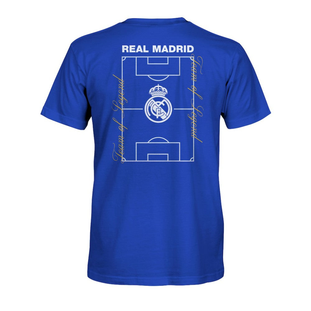 Real Madrid 1863FC True To Glory Heavyweight T-Shirt Blue