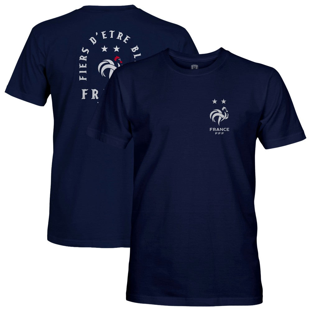France National Team 1863FC True To Glory Heavyweight T-Shirt Navy