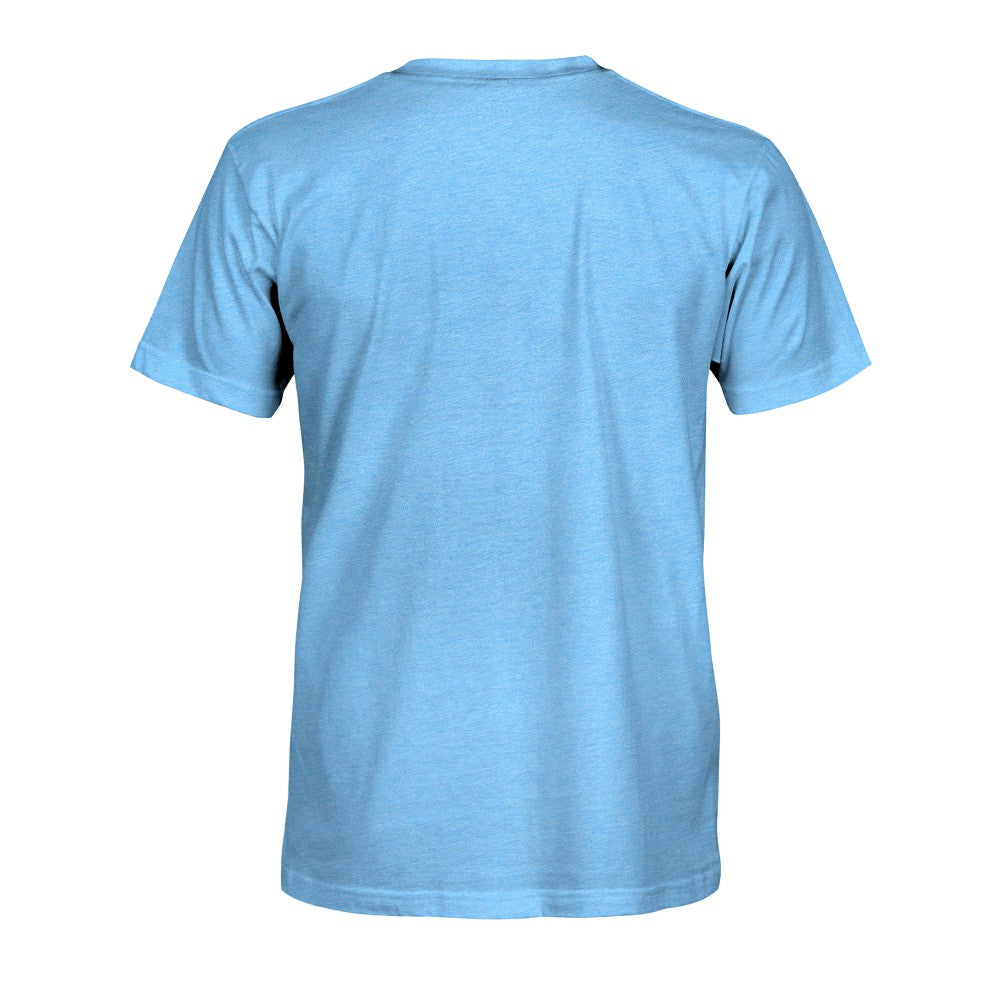 Argentina National Team 1863FC Color Badge Tri-Blend T-Shirt Light Blue