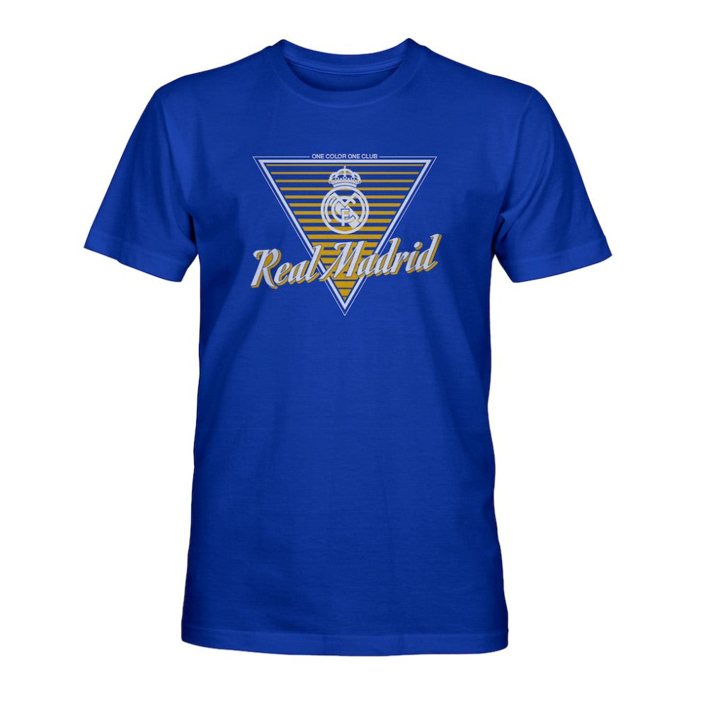 Real Madrid 1863FC Triangle Cotton T-Shirt Blue