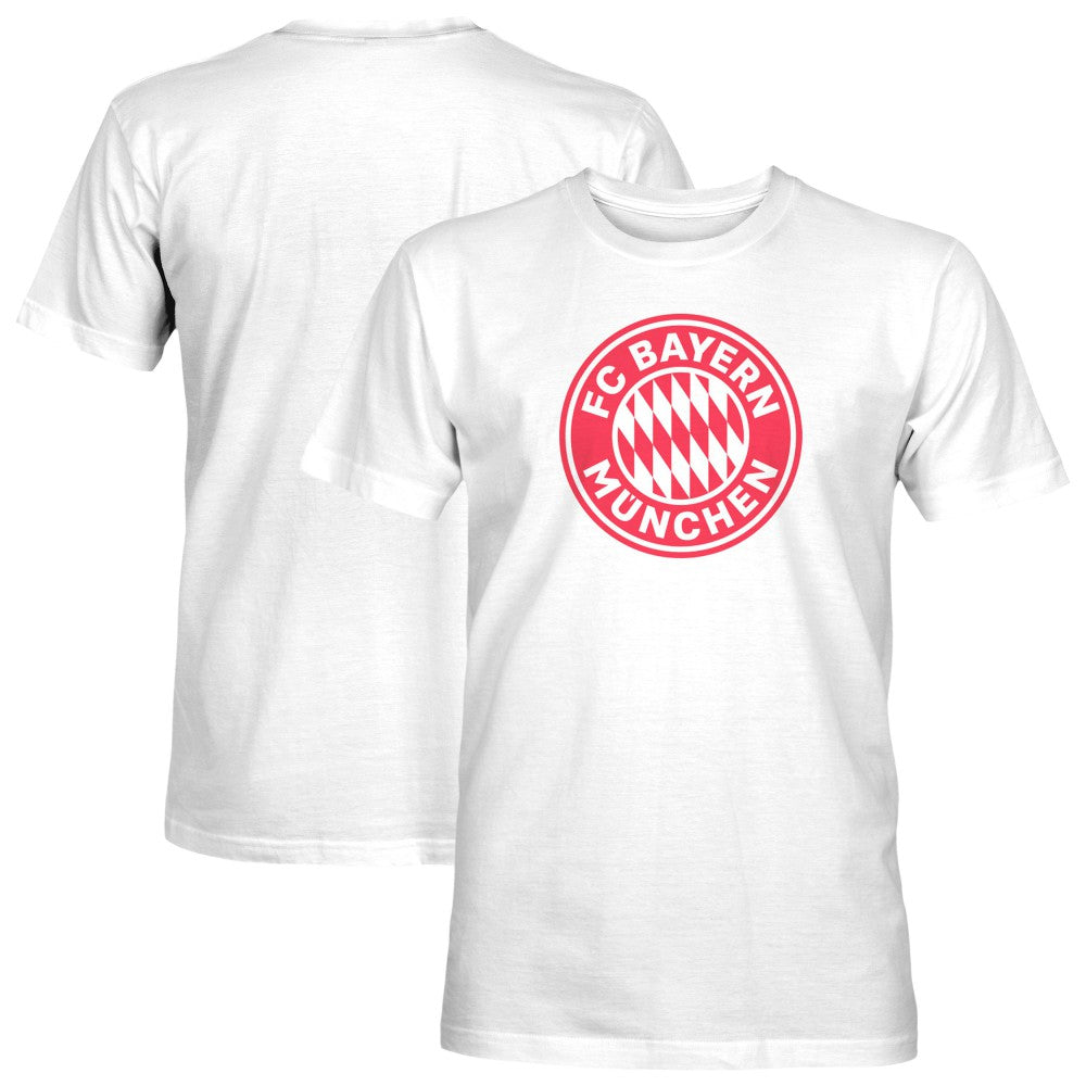 Bayern Munich 1863FC Mono Badge T-Shirt White