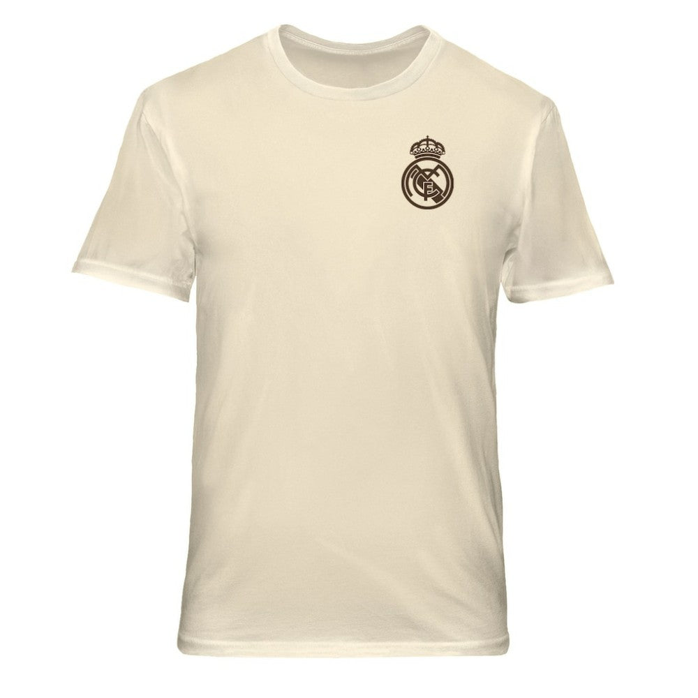 Real Madrid 1863FC Vintage Soft Wash T-Shirt Cream