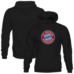Bayern Munich 1863FC Youth Color Badge Fleece Hoodie Black