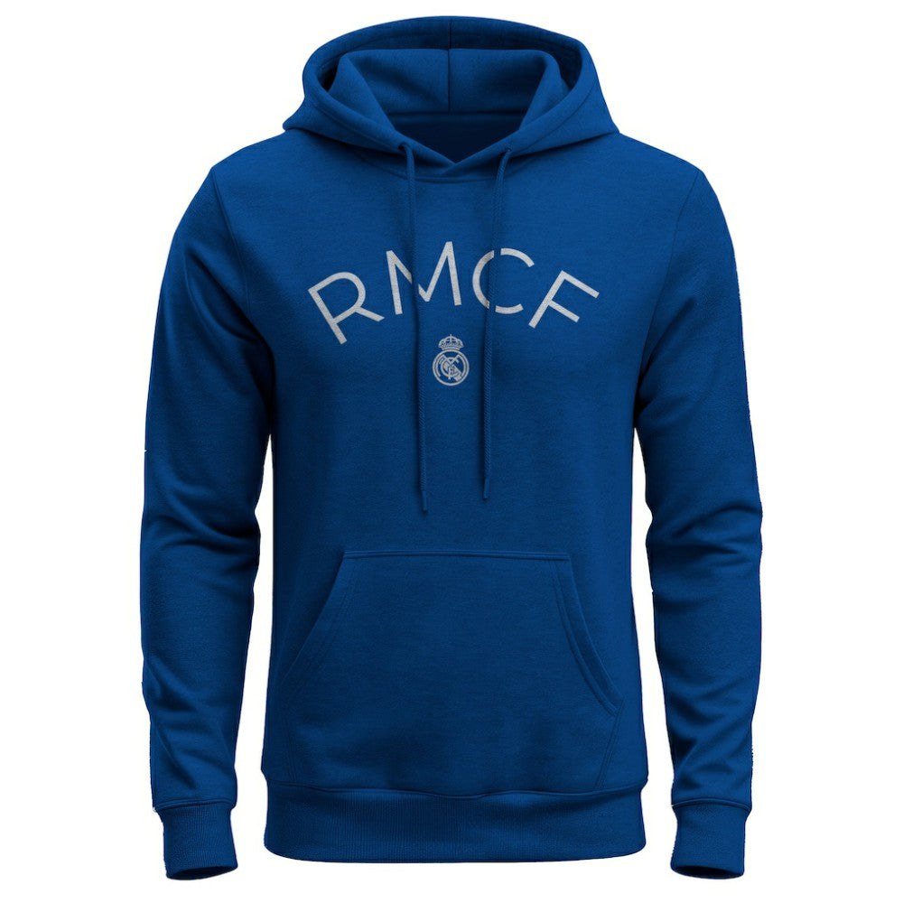 Real Madrid 1863FC Wordmark Fleece Hoodie Blue
