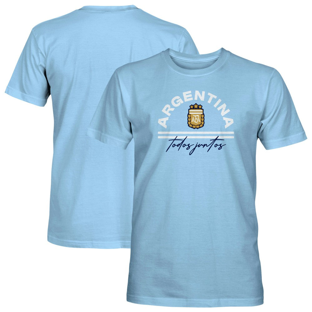Argentina National Team 1863FC Team Arch T-Shirt Light Blue