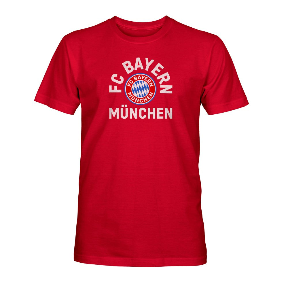Bayern Munich 1863FC Team Arch T-Shirt Red
