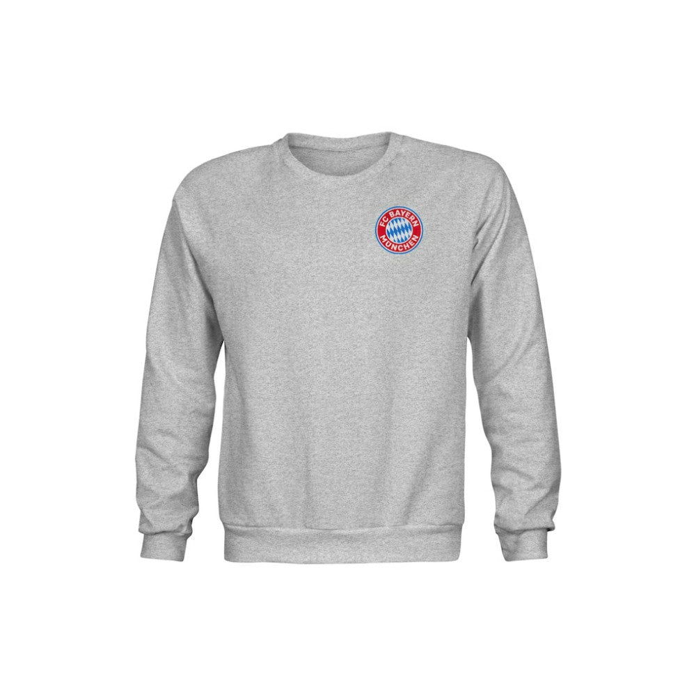 Bayern Munich 1863FC Youth Color Badge Sweatshirt Gray