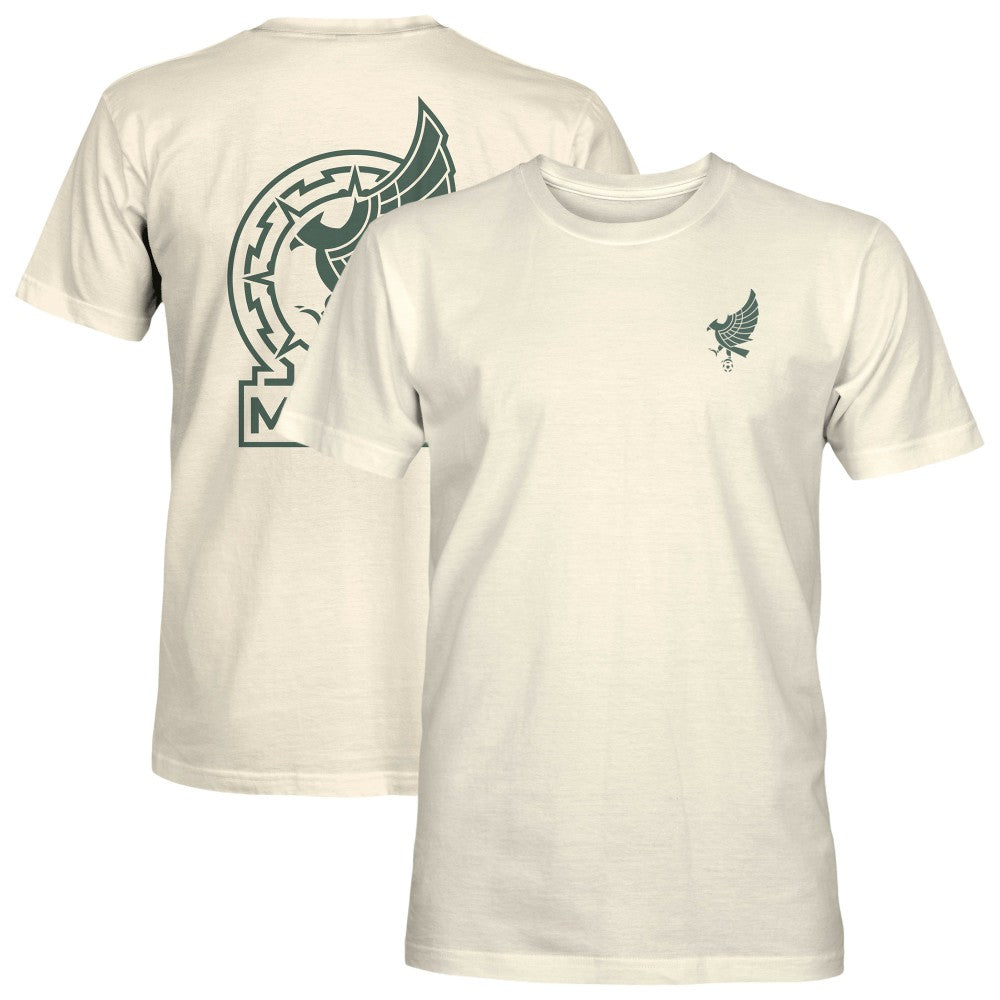 Mexico National Team 1863FC Big Logo Heavyweight T-Shirt Cream