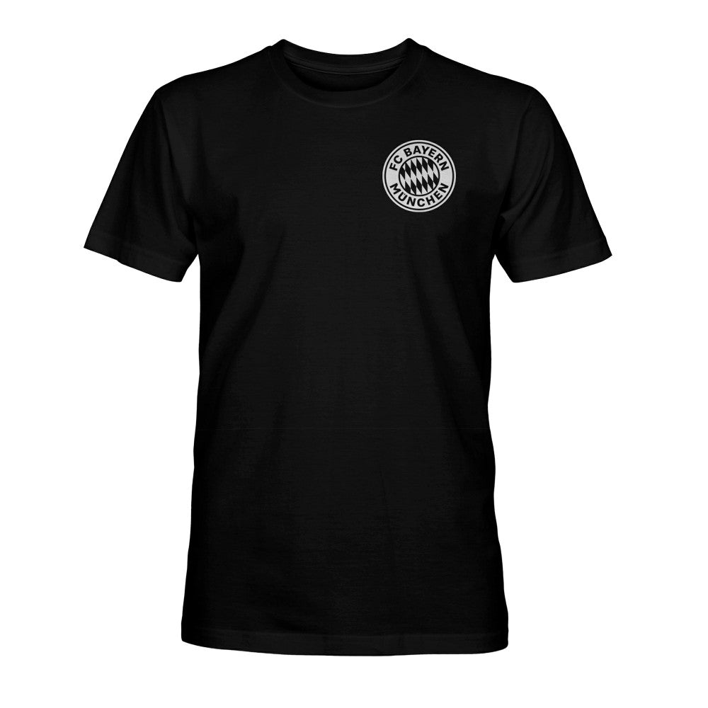 Bayern Munich 1863FC Large Logo Heavyweight T-Shirt Black