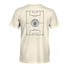 Manchester City 1863FC Own the Pitch Heavyweight T-Shirt Cream