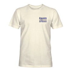 France National Team 1863FC Own the Pitch Heavyweight T-Shirt Cream
