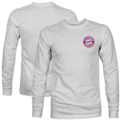 Bayern Munich 1863FC Back Team Arch Long Sleeve T-Shirt Gray