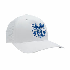 Barcelona 1863FC Mono Badge High Point Adjustable Hat White