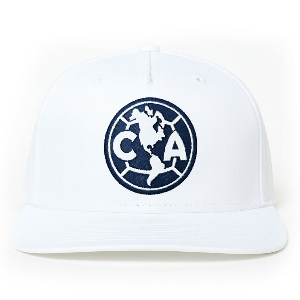 Club America 1863FC Mono Badge High Point Adjustable Hat White