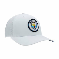 Manchester City 1863FC Mono Badge High Point Adjustable Hat White