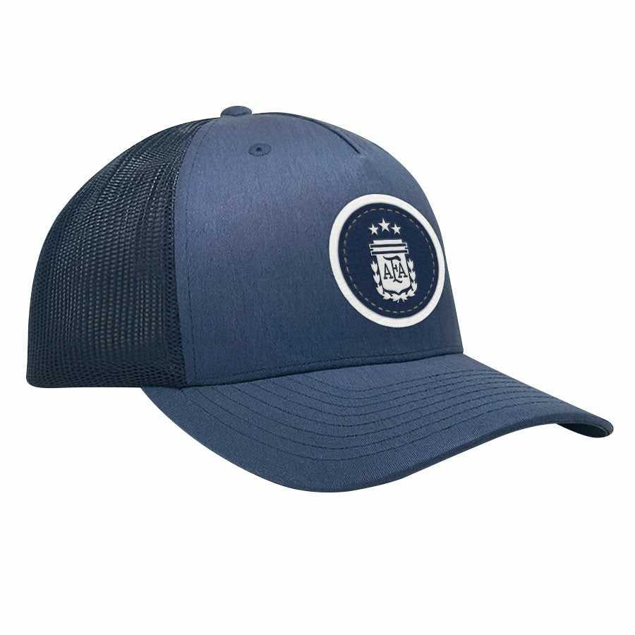 Argentina National Team 1863FC Badge Nightshift Adjustable Hat Navy