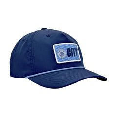 Manchester City 1863FC Color Badge Caddy Adjustable Hat Navy