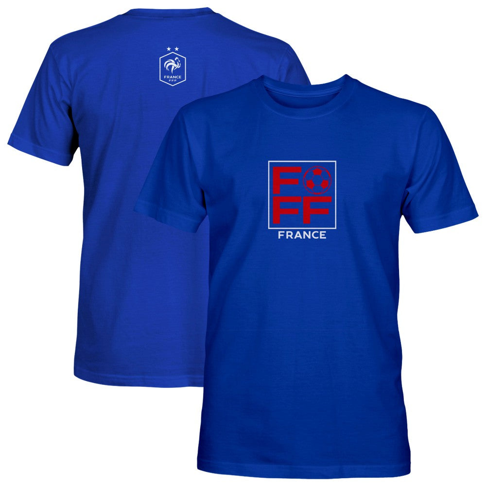France National Team 1863FC Squared T-Shirt Blue