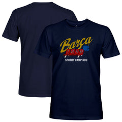 Barcelona 1863FC Seat Camp T-Shirt Navy