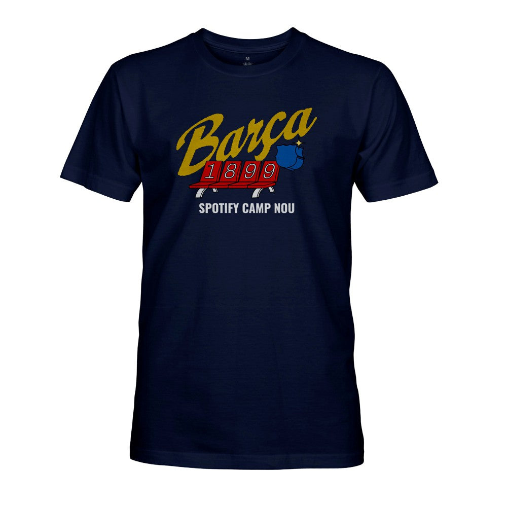 Barcelona 1863FC Seat Camp T-Shirt Navy