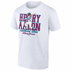 Hank Aaron Atlanta Braves Cooperstown Player T-Shirt Discount