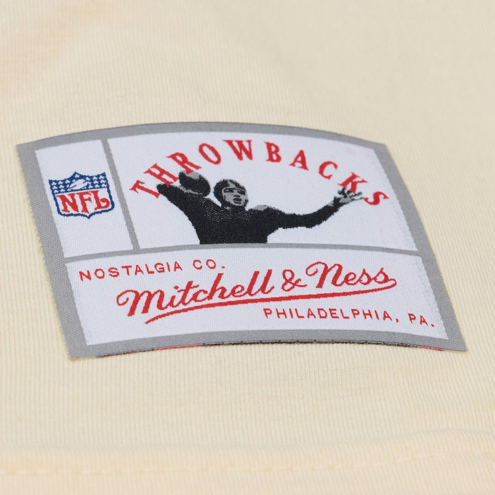 Randy Moss Minnesota Vikings Sandman Name & Number T-Shirt - Cream - Mitchell & Ness
